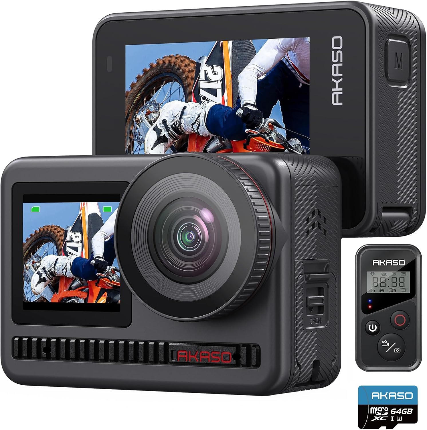 AKASO Brave8 アクションカメラ 4K60fps 48MP