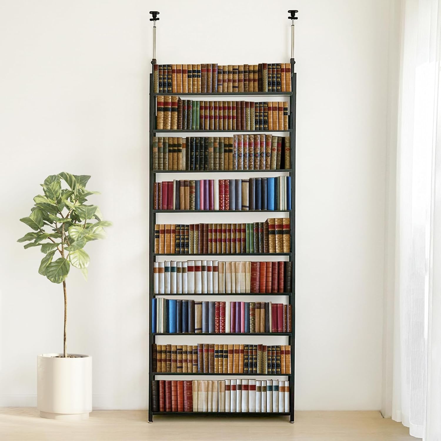 IMIEE 本棚 突っ張り つっぱりラック