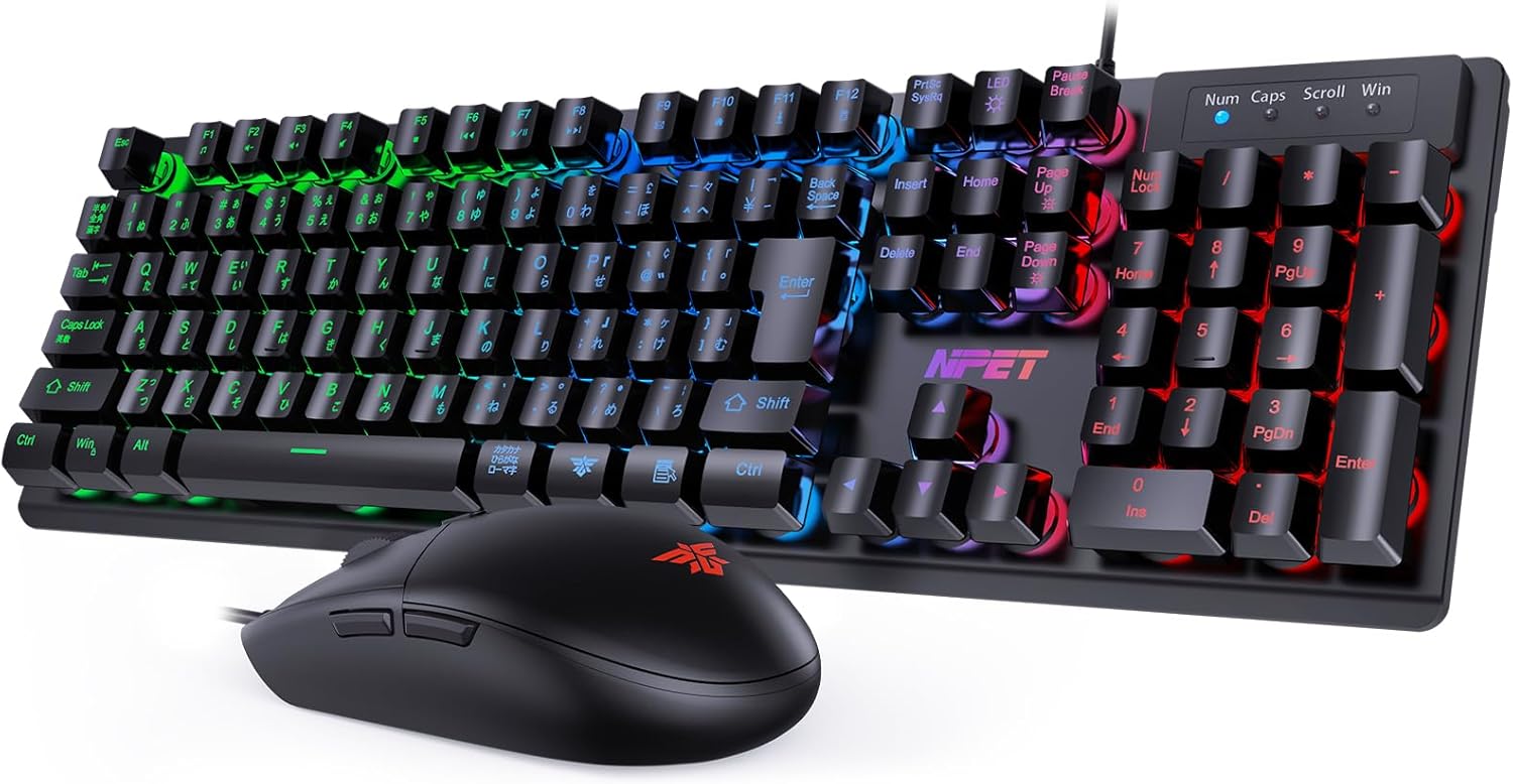 NPET キーボード マウス セット