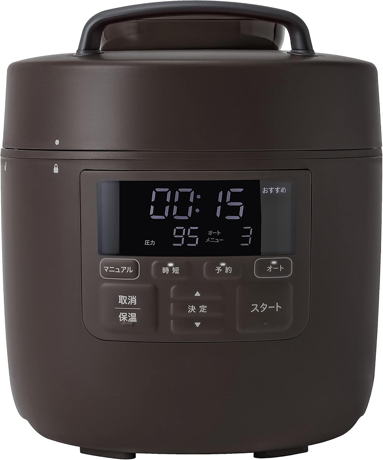 シロカ 自動減圧機能付き電気圧力鍋